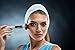 Vowster 3-pack Spa Headband Facial Headbands - Non-slip Stretchable, Elasticized with Velcro Keeps Massage Oils, Tanning Creams and Makeup from Your Hair. VB-H3 Hairband, White, Washable, Fits All
