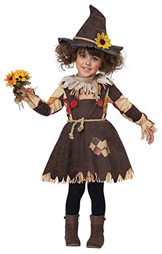 California Costumes Pumpkin Patch Scarecrow Toddler Costume, Brown, TD (3-4)