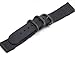 AUTULET 18-24mm Nylon Watch Band Men's Wristband Sturdy Exotic Nylon Watch Straps Replacement Ballistic Nylon Watch Band Strap Replacement for Men Braided
