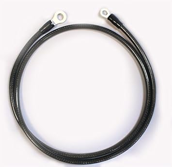 Amazon Co Jp Rossamエンジン用超低抵抗アーシングケーブル カラー クリアブラック スポーツ アウトドア