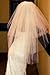 3 Layers White and Ivory Bridal Veils Wedding Accessories Prom Party Veil (white)