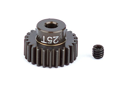 Team Associated 1343 Factory Aluminum 25T 48P 1/8 Shaft Pinion Gear