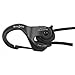 Rope Tightener, Black, Aluminum