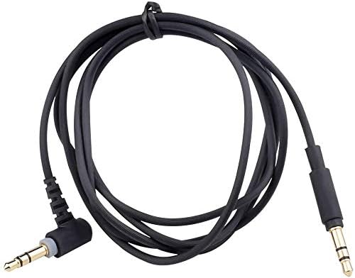 Replacement WH-1000XM5 Audio Cable Cord Compatible with Sony WH-1000XM5 WH-1000XM4 WH-1000XM3 CH-720N CH-710N CH-700N WH-CH510 WH-XB910N MDR-10R MDR-100ABN MDR-1A Wireless Headphones(1.2M/Black) - Image 5