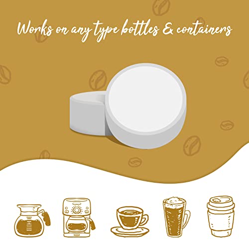 McGuffey Coffee Residue and Tea Scale Cleaning Tablets,thermos cleaner