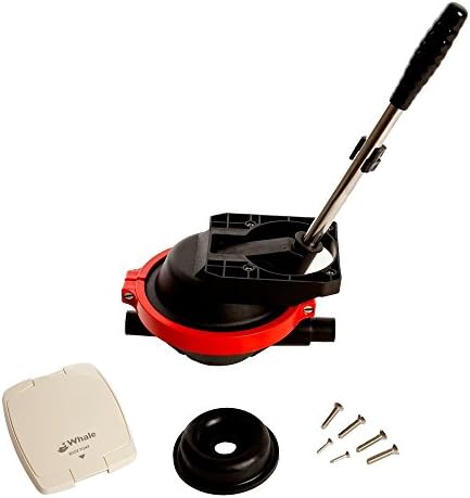 Whale Marine BP0350 Whale Compac 50 Manual Bilge Pump Thru Deck/Bulkhead Mount