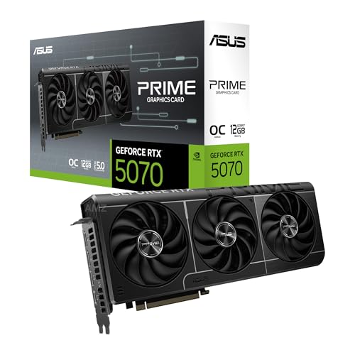 ASUS Prime GeForce RTX 5070 12GB GDDR7 OC Edition Gaming Grafikkarte