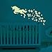 Unicorn Vinyl Wall Decals Glow in The Dark Stars DIY Kids Girls Bedroom Home Nursery Room Wall Mural Decor