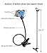 SQDeal Universal Long Arm Lazy Mobile Phone Gooseneck Stand Holder Stents Flexible Bed Desk Table Clip Bracket Cradle for iPhone Smasung HTC LG Sony Nokia Smartphones