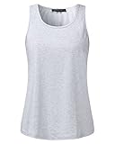 ZANZEA Women's Sexy Roung Neck Basic Sleeveless Tunic Blouse Tank tops Cami Vest