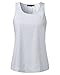 ZANZEA Women's Sexy Roung Neck Basic Sleeveless Tunic Blouse Tank tops Cami Vest
