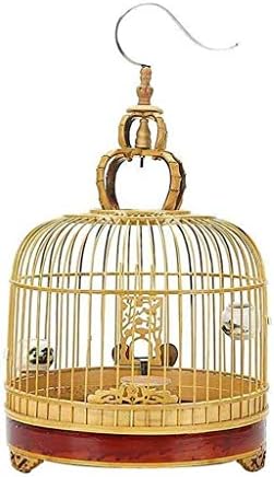 鳥かご 鳥の飼育に適した鳥かごの丸いペット巣の彫版の