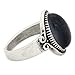 Mojo Classic Pattern Antique Sterling Silver Plating Oval Stone Color Change Mood Ring MJ-RS009 (9)