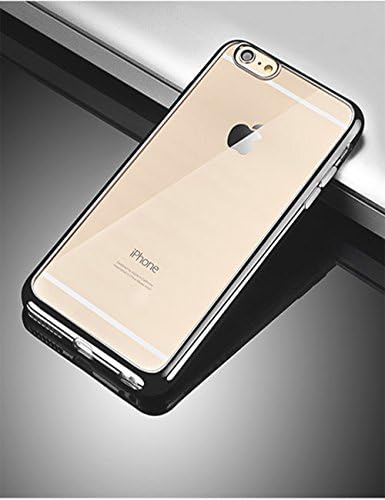Zhimong Ipone7 case, Slim Transparent Cover Silicone Anti Fall Soft Shell Plating Luxury For 4.7 5.5