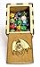 Wood Dice Case DIY Puzzle Storage Box Carved with Dragon & D20 Perfect for RPG, DND, Board or Card Games
