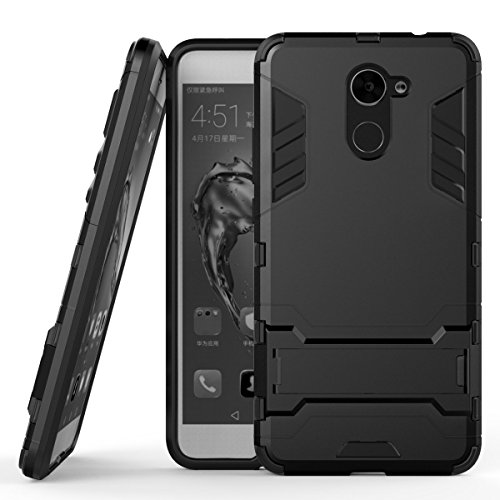 Huawei Y7 Prime Case, SsHhUu Shock Proof Cover Dual Layer Hybrid Armor Combo Protective Hard Case with Kickstand for Huawei Y7 2017 / Huawei Y7 Prime/Huawei Enjoy 7 Plus (5.5
