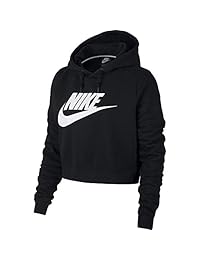 Sudadera corta con capucha Nike Rally para mujer