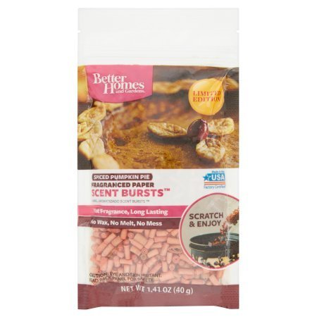 Better Homes and Gardens Scent Bursts, Spiced Pumpkin Pie