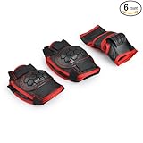 Kids Children Roller Skating Skateboard BMX Scooter Cycling Protective Gear Pads (Knee pads+Elbow pads+wrist pads)