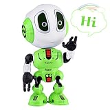 SnowCinda Toys for 5-7 Year Old Boys or Girls Toys, Metal Talking Robots for Kids with Cool Sound & Touch Sensitive LED Eyes Flexible Body, Best Gifts for 3-10 Boys or Girls Toys