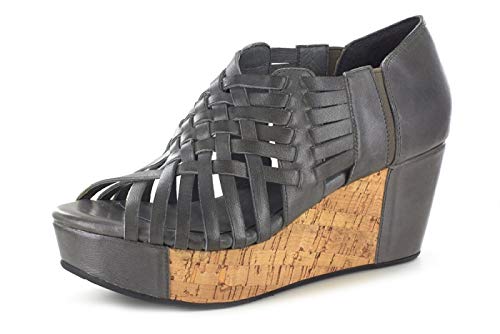 chocolat blu web woven wedge