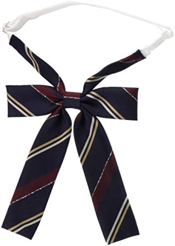 [イーストボーイ・スクール] Venus リボン〈ラメ入りレジメ柄〉 0219044 レディース