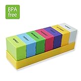 7 Day Pill Case with Tray- Large 4 Compartments- Portable Daily Tablet Container for Travel & Purse- Medication/Capsules/Vitamin/DHA/Chlorella Reminder- Weekly Supplements Organizer 4 Times-a- Day