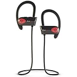 Bluephonic Bluetooth Wireless Headphones, DeepBassX Beats HD Stereo Sound, IPX7 Sweat and Water Proof Fit in Ear Workout Sport Earbuds, Noise Cancelling Running Earphones, Built in Mic, Play 8 hr