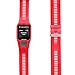 kwmobile Watch Band Compatible with Tomtom Adventurer/Runner 3/Spark 3/Golfer 2 - Watch Band Replacement Silicone Strap - Red