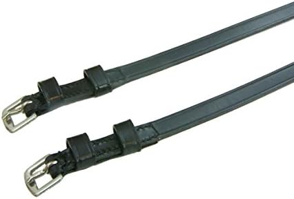 Exselle Double Keeper Spur Strap, Adult Black