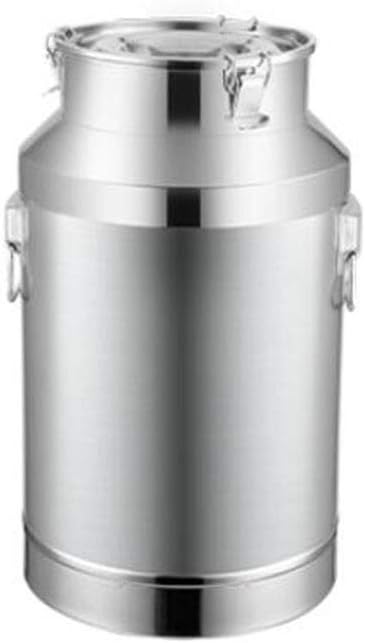 LFDYAHAW Stainless steel wine barrels, domestic sealed barrels, kitchen oil barrels, milk barrels, tea cans, commercial multifunctional transport tanks, tanned skin sealed barrels 14-88L