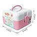 ThinkMax Dentist kit for Kids, 15 pcs Kids Pretend Dentist Playset Toys Dentist Medical Role Play Educational Toy Doctor Playset for Girls Boys and Toddlers(Pink)