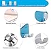 BRYUBR Razor Holder for Shower - Shaver Holder Hook Hanger(4 Pack) Heavy Duty Stainless Steel Self Adhesive Hooks, Shower Hook for Bathroom Kitchen Organizer for Robe Towel Loofah Bathrobe Coat