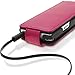 iGadgitz Pink Leather Flip Case Cover for Sony Walkman NWZ-A15 A17 8GB 16GB with Detachable Carabiner + Belt Loop + Magnetic Closure + Screen Protector