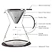 Secura Pour Over Coffee Dripper, 17 oz, Glass Coffeemaker with Stainless Steel Filter