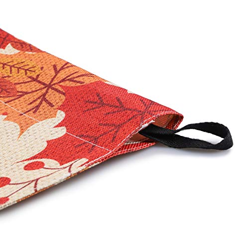 image for GROBRO7 Large Thanksgiving Flags Thankful Turkey Garden Flags Double S