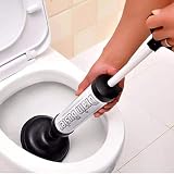 Thrink Drain Buster Plunger | Toilet Sink Shower Pipe Clog Sucker Unblocker view 4