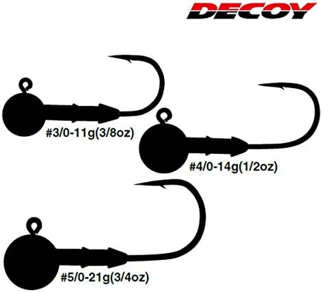 Decoy SV-62 Jig Head Salt Special Heavy Duty Saltwater Size 4/0 , 3/4 oz (3874) 4989540813874