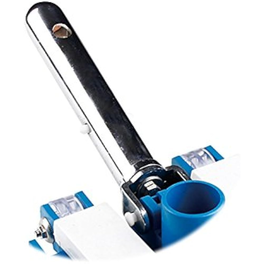 Pool Vacuum Head With Wheels, 14" Professional Grade, Aluminium Handle