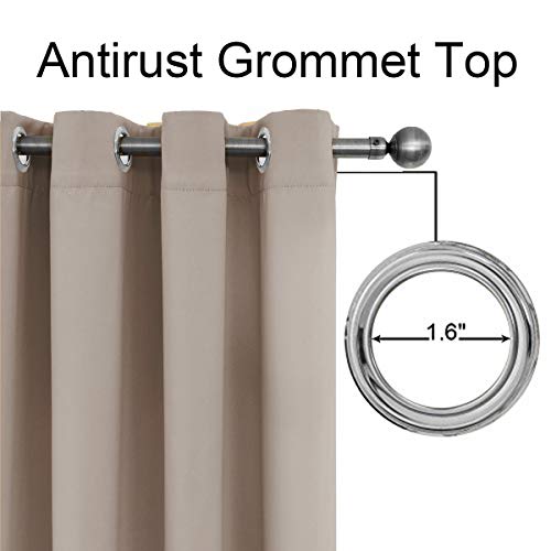 Lifonder Privacy Porch Outdoor Curtains Outdoor Deck Decor