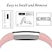 GEAK Alta Bands,Fitbit Alta HR Bands and Fit bit Alta Replacement Bands,Black Teal Pink,Small Size Bands
