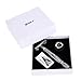 BAILI Long Handle Butterfly Double Edge Safety Razor Wet Shaving Kit Gift for Men Women with Shaving Stand +5 Platinum Swedish Blades BD279L