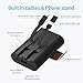 iWALK 10000mAh Power Bank Portable Charger with Built in Type C & Micro USB Cable, QC 3.0 & 18W PD External Battery Pack Compatible with iPhone Xs Max/XS/X 8 7 6, Samsung Galaxy S9/S8 and More, Black