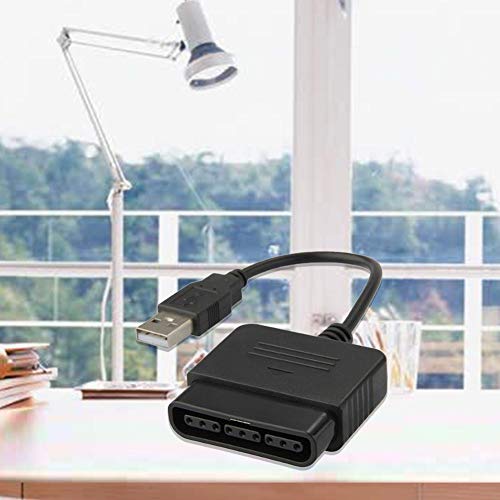 Foerteng Playstation 2 Controller to USB Adapter P2 to P3 Adapter Cable USBPS3 Universal Adapter Cable for Sony DualShock PS2 PS3 Controllers - Thumbnail 6