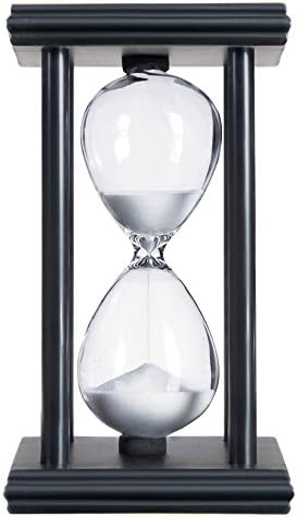 Hourglass birthday present gift package (black frame,about 15 minute)