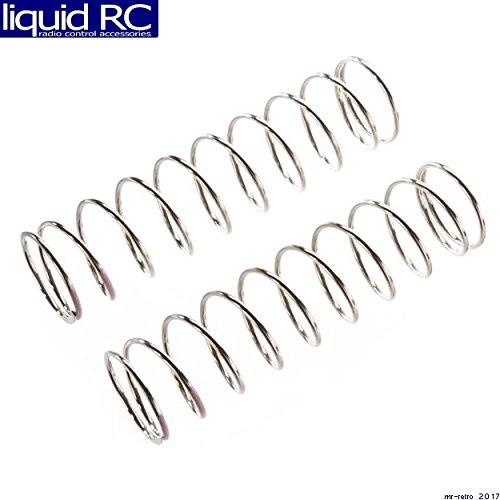 Tekno RC 95mm Rear Shock Spring Set (Pink) (1.6 x 10.5T) (2)