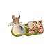 Enesco Tails with Heart “Mouse Pulling Wagon” Stone Resin Figurine, 2.17