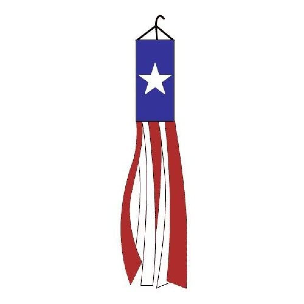 AZ FLAG - Texas Windsock 5'' - Texan Wind Sock Flag 100% Polyester 150 cm - 5 Feets