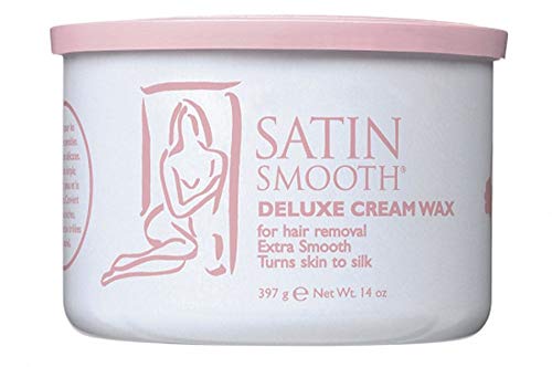 Satin Smooth Deluxe Cream Pot Wax, 14 Ounce - //medicalbooks.filipinodoctors.org
