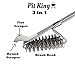 BBQ Brush Bristle Free | Premium Stainless Steel Bristle Free Brush | 18